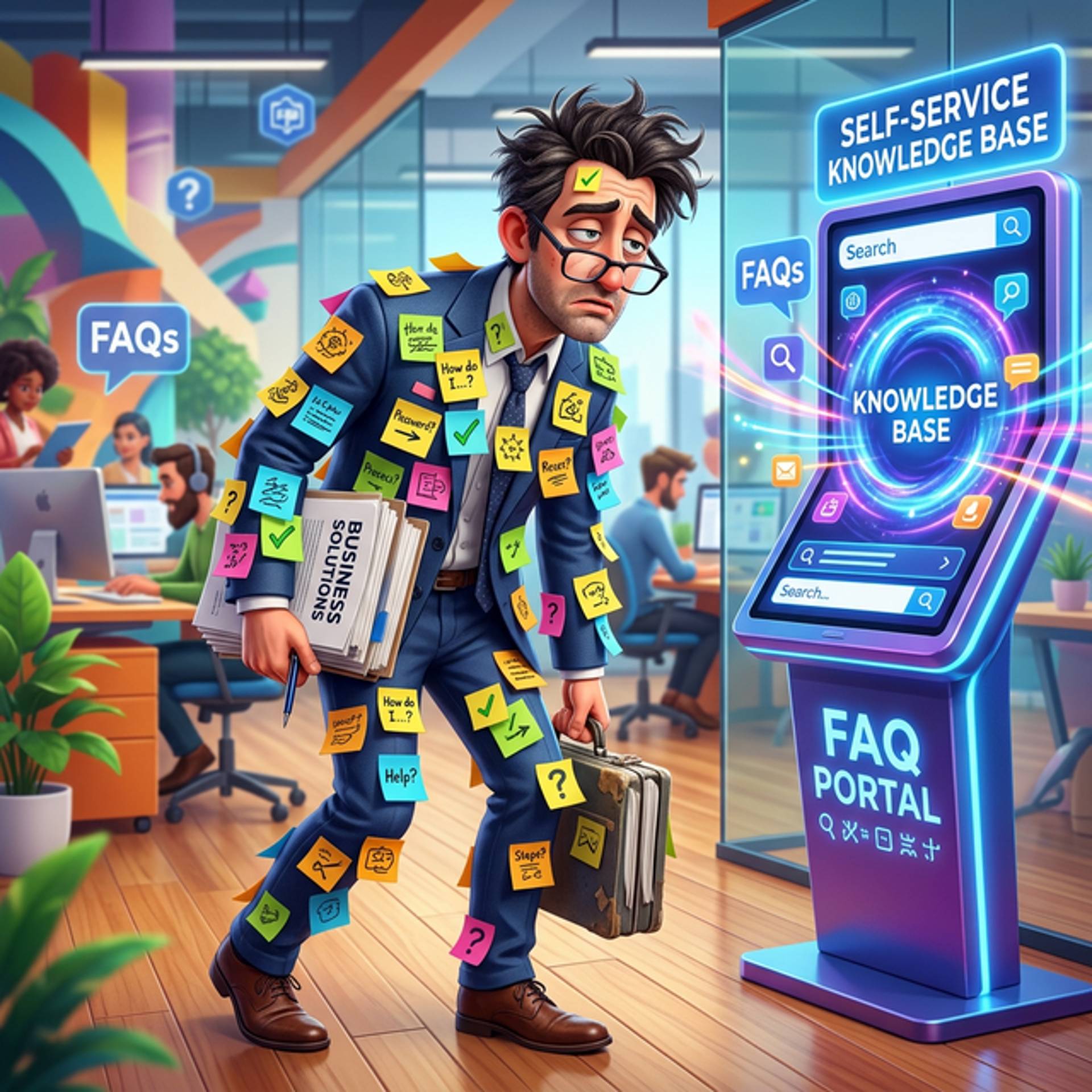 Why your highly paid experts act as walking FAQ pages